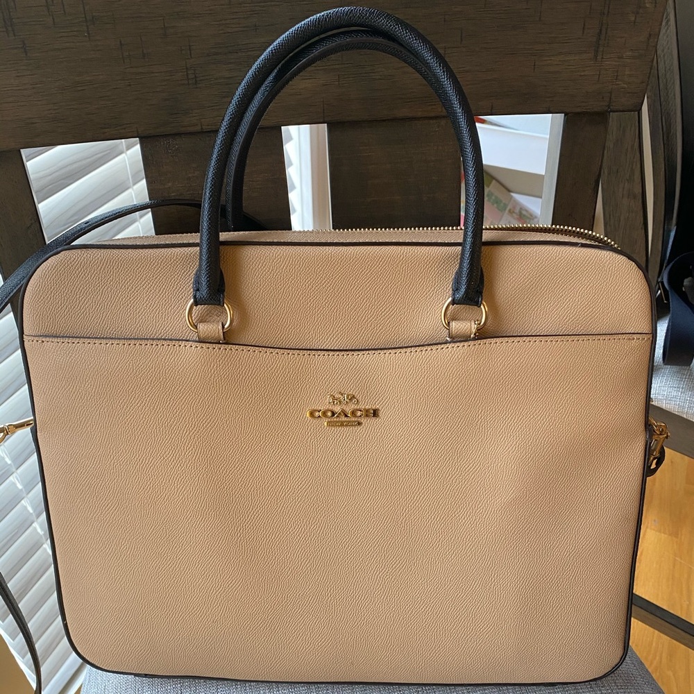 Authentic Coach Laptop/Briefcase/Messenger Bag